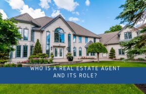 What is the Role of Real Estate Agent? Real estate agent showing a house to prospective buyers