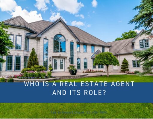 What is the Role of Real Estate Agent? Real estate agent showing a house to prospective buyers
