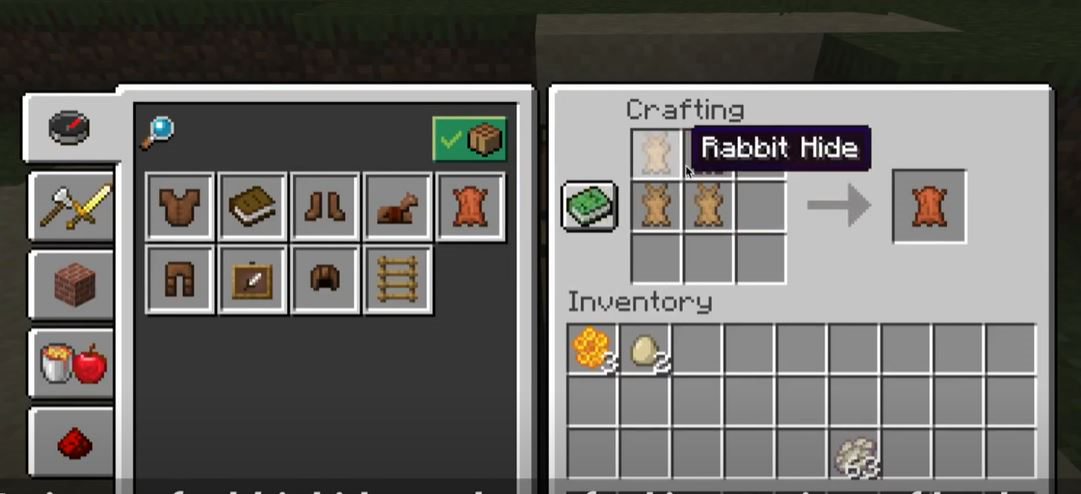 Rabbit Hide Minecraft: What can you make in Minecraft with rabbit hide?