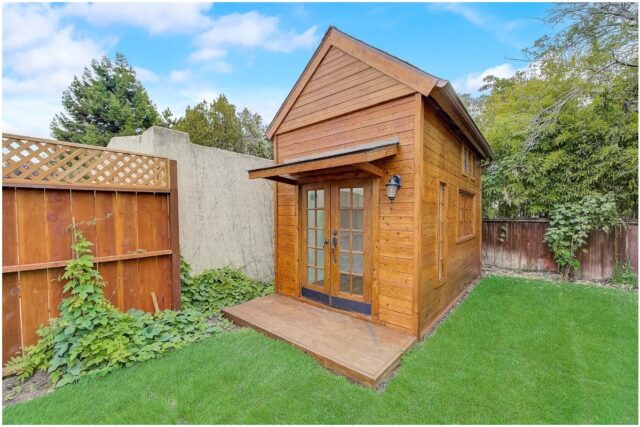 how to build a home office shed