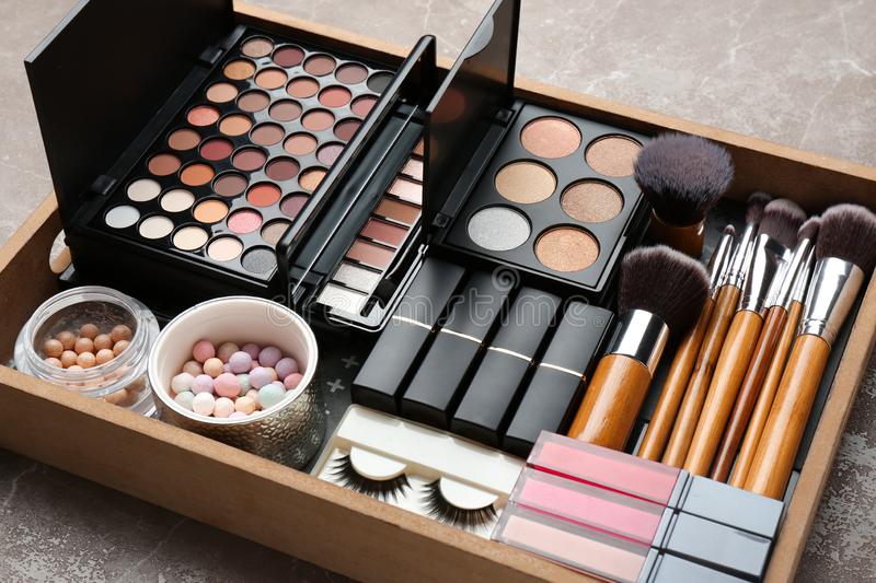 Various types of makeup boxes can be found here