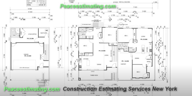 what is construction estimating services new york