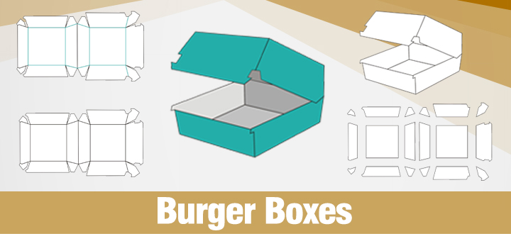 Custom Burger Packaging Boxes.