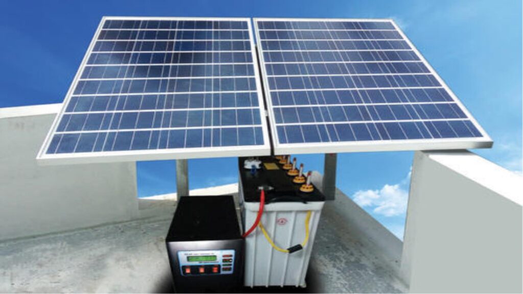 What are the types of a solar inverter?