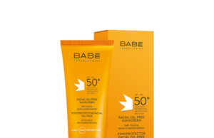 Know Deeper About Oil Free Dry Touch Sunscreen Cream!!! Bottle of oil free dry touch sunscreen cream on display