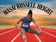 Masai Russell Height Explained Alongside Her Weight, Age, Husband, 100m Times, Sister, Record, Instagram, Grand Slam Track, Net Worth, and Ethnicity Masai Russell Height