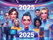 Best Face Swap Tools of 2025 Futuristic digital illustration representing AI face swap technology